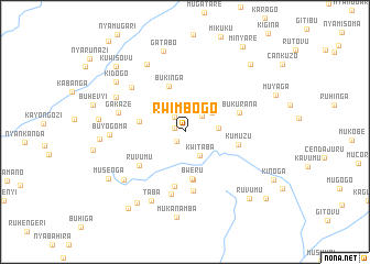 map of Rwimbogo