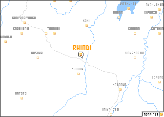 map of Rwindi