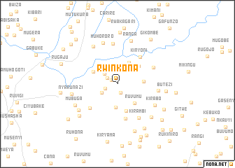 map of Rwinkona