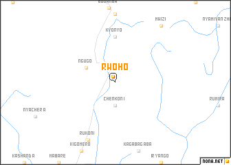 map of Rwoho