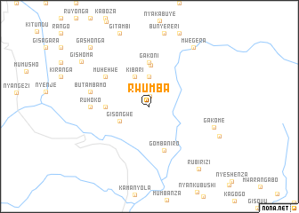 map of Rwumba