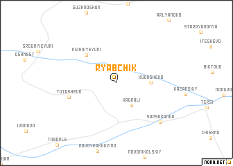 map of Ryabchik