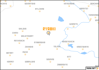 map of Ryabki