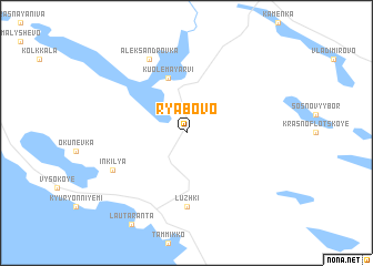 map of Ryabovo