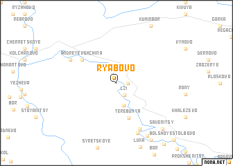 map of Ryabovo