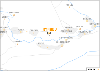 map of Ryabov