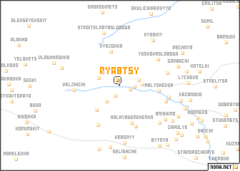 map of Ryabtsy