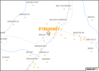 map of Ryadukhoy