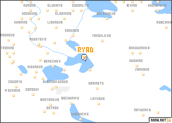 map of Ryad