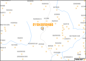 map of Ryakaramba