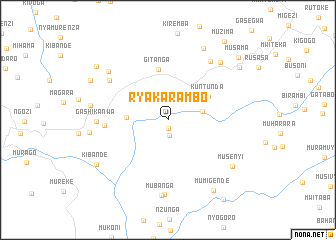 map of Ryakarambo