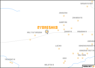 map of Ryameshka