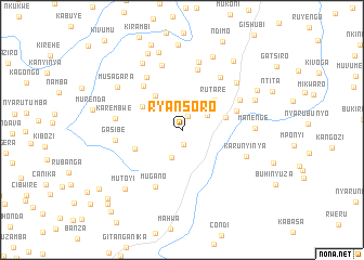 map of Ryansoro