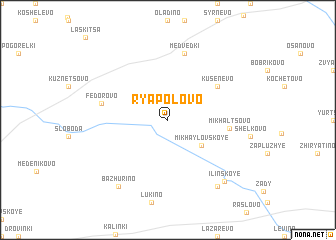 map of Ryapolovo