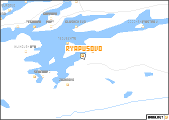 map of Ryapusovo