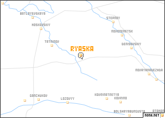 map of Ryaska