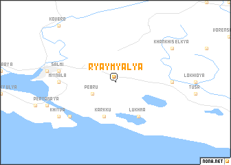 map of Ryaymyalya