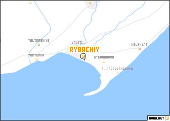 map of Rybachiy