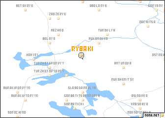 map of Rybaki