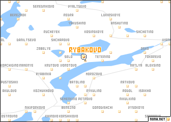 map of Rybakovo