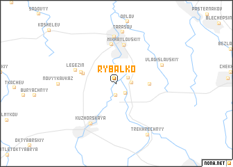 map of Rybalko