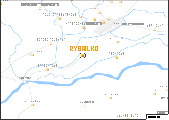 map of Rybalko