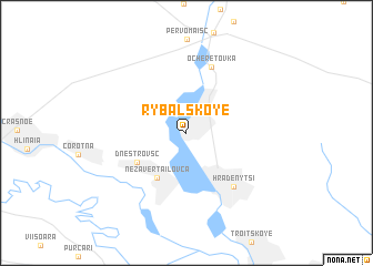 map of (( Rybal\