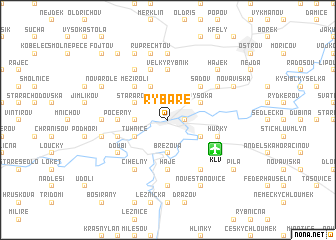 map of Rybáře