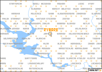 map of Rybáře