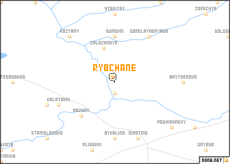 map of Rybchane