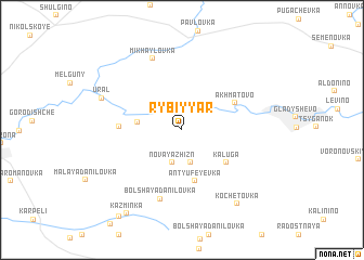 map of Rybiy Yar