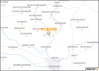 map of Rybkino