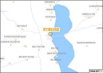 map of Rybkino