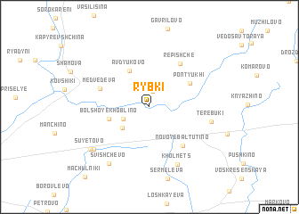 map of Rybki