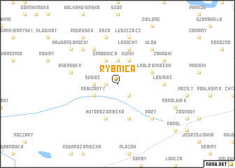 map of Rybnica