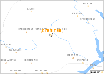 map of Rybnitsa