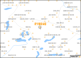 map of Rybowo