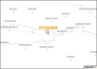 map of Rychkova