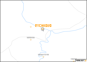 map of Rychkovo