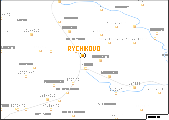 map of Rychkovo