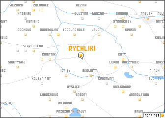 map of Rychliki