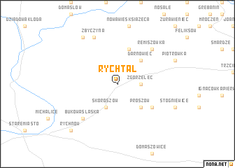 map of Rychtal