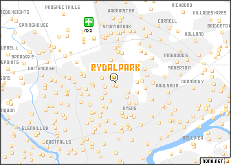 map of Rydal Park