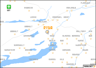 map of Ryda