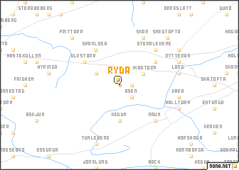 map of Ryda