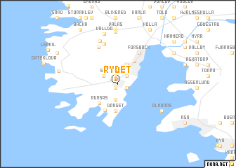 map of Rydet