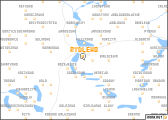 map of Rydlewo