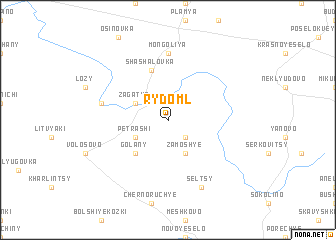 map of Rydomlʼ