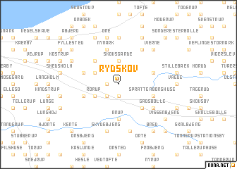 map of Rydskov