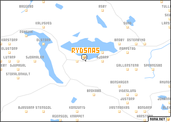 map of Rydsnäs